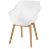 New Tuinstoel Royal White 11.688.203 Sophie Teak Tuinartikelen
