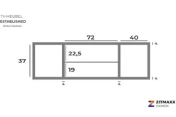 Discount Tv-meubel Established Tv-Meubels