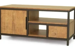 Tv-Meubels-Lamulux Tv-meubel Iroko - Bombay Bruin