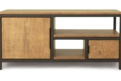 Tv-Meubels-Lamulux Tv-meubel Iroko - Bombay Bruin