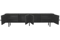 Clearance Tv-meubel Zwart AC-49.057 Cotia Tv-Meubels