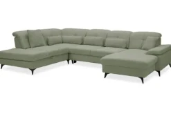 Slaapbanken|U-Banken-Elegance Line U bank Maroeska