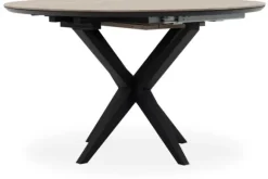 Eettafels-Lamulux Uitschuiftafel Beaumont