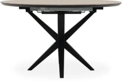 Eettafels-Lamulux Uitschuiftafel Beaumont