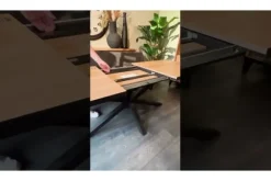 Eettafels-Lamulux Uitschuiftafel Juster - Moana