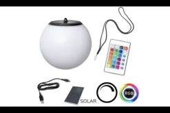 New USB Tuinlamp rond 05-9702-31 Flora | Tuinartikelen