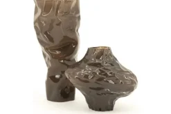 Decoratie-By-Boo Vaas Brown small 240088 Rias