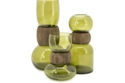 Decoratie-By-Boo Vaas Groen 250273 Verra