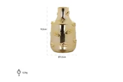 Sale Vaas Kisses Klein goud 210803 Decoratie