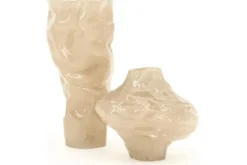 Online Vaas Taupe small 240087 Rias Decoratie