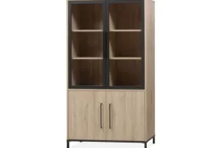 Opbergkasten|Buffetkasten-Lamulux Vitrinekast Alberta - Bridge