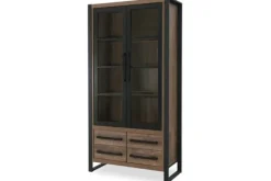 Opbergkasten|Buffetkasten-Lamulux Vitrinekast Cascade
