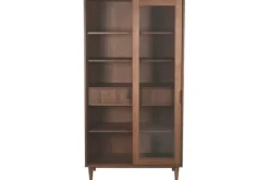 Buffetkasten- Vitrinekast Walnoot ME-70.017 Jule