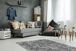 Discount Vloerkleed 110 Antraciet Etna Vloerkleden