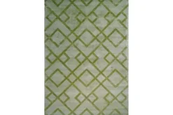 Vloerkleden-Divendo Vloerkleed 310 Edelgroen Luxury