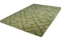 Vloerkleden-Divendo Vloerkleed 310 Edelgroen Luxury