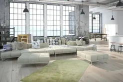 Vloerkleden-Divendo Vloerkleed 110 Edelgroen Luxury