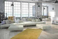 Sale Vloerkleed 110 Geel Luxury Vloerkleden