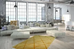 Vloerkleed 210 Geel Luxury Vloerkleden