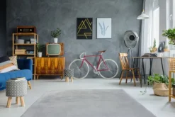 New Vloerkleed 100 Grijs Blauw Rabbit Vloerkleden