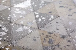 Vloerkleden-Divendo Vloerkleed 410 Grijs Zilver Rocket