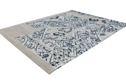 Discount Vloerkleed 120 Grijs Zwart River Vloerkleden