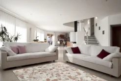 Vloerkleden-Divendo Vloerkleed 210 Ivoor Chroom Spark