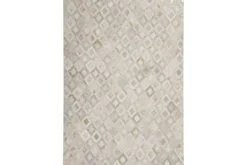 Vloerkleden-Divendo Vloerkleed 110 Ivoor Goud Spark