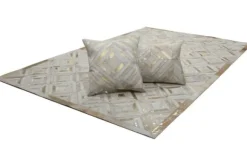 Vloerkleden-Divendo Vloerkleed 410 Ivoor Goud Spark