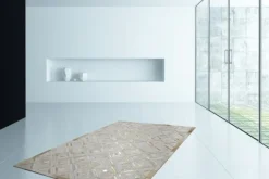 Vloerkleden-Divendo Vloerkleed 410 Ivoor Goud Spark