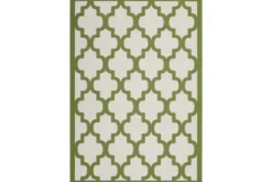 Discount Vloerkleed 3097 Ivoor Groen Manolya Vloerkleden