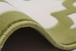 Discount Vloerkleed 3097 Ivoor Groen Manolya Vloerkleden