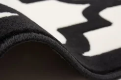 Vloerkleden-Divendo Vloerkleed 3097 Ivoor Zwart Manolya