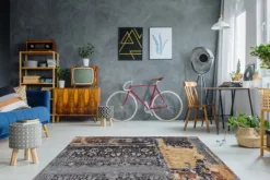 Discount Vloerkleed 500 Multi Blauw Blaze Vloerkleden