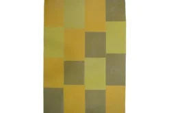Vloerkleden-Divendo Vloerkleed 110 Multi Geel Lyrical