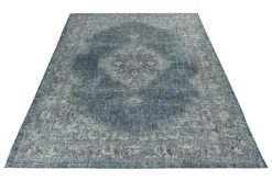 Vloerkleden-Viviendo Vloerkleed 875 Navy Nordic