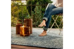 Vloerkleden-Viviendo Vloerkleed 875 Navy Nordic