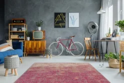 Vloerkleden-Divendo Vloerkleed 200 Oranje Rood Antigua