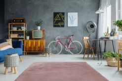 Vloerkleden-Divendo Vloerkleed 100 Roze Rabbit