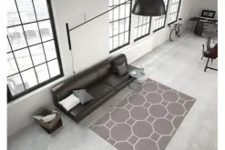 Vloerkleden-Divendo Vloerkleed 125 Taupe Ivoor Lina