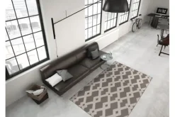 Vloerkleden-Divendo Vloerkleed 100 Taupe Now!