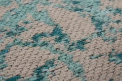 Vloerkleden-Divendo Vloerkleed 285 Turquoise Nostalgia