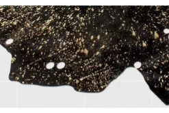 Discount Vloerkleed 110 Zwart Goud Glam Vloerkleden