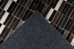 Vloerkleden-Divendo Vloerkleed 125 zwart wit Lavin