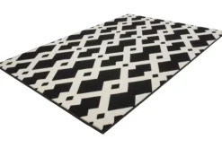 Vloerkleden-Divendo Vloerkleed 100 Zwart Wit Now!