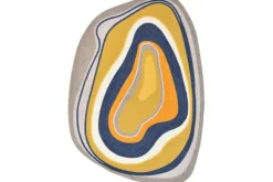 Vloerkleden-Brink & Campman Vloerkleed Aura Ochre 477306 Habitat |