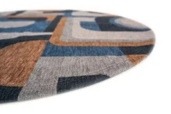 Vloerkleden-Louis de Poortere Vloerkleed Camel Blue 9196 Module |