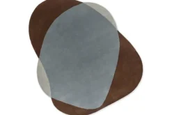 Hot Vloerkleed Chad Brown-Blue 87705 Element | Vloerkleden