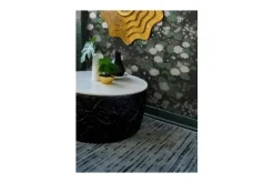 Vloerkleden-Florence Broadhurst Vloerkleed Charcoal 039405 Slub
