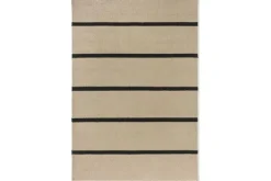 Online Vloerkleed Charcoal Black 496805 Deck | Vloerkleden